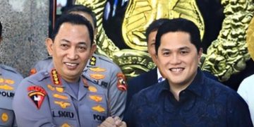 Kapolri dan Ketum PSSI