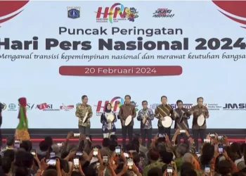 Puncak Peringatan Hari Pers Nasional 2024. Sumber: Vlix.
