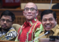 KPU RI Konsultasi dengan DPR Terkait Ubah Syarat Usia Cagub dan Cawagub di Pilkada Serentak 2024. Sumber Antara.