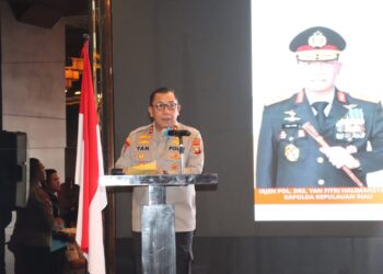 Kapolda Kepri Buka Rakernis Fungsi Sdm Serta Pengukuhan Struktur Dan Pengurus Korpi