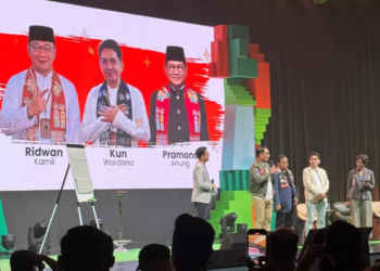 Pramono Anung dan Kandidat Gubernur Lainnya Hadiri Ideafest