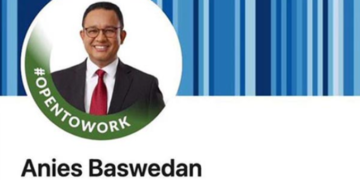 Anies Baswedan #OpenToWork di LinkedIn
