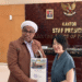 Professor Ngabalin, bersama Vice Presiden BUFS Korea Selatan Prof. Kwon, Sun-Hee, Ph . D