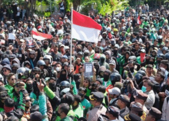 Ojek Online Gelar Aksi di Jakarta, Garda Indonesia Sampaikan 7 Tuntutan