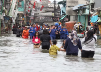 Banjir Jakarta Rendam 57 RT dan 39 Ruas Jalan, BPBD Intensifkan Penanganan