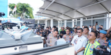 Korlantas Polri Perkuat Pengawasan Lalu Lintas melalui ETLE Drone Patrol Presisi