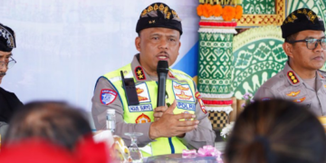 Polantas Menyapa Bali Perkuat Sinergi Jaga Keamanan Nyepi dan Mudik