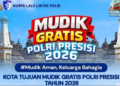 Program Mudik Gratis Presisi 2026, Mabes Polri dan Ditlantas Polda Fasilitasi Ribuan Pemudik