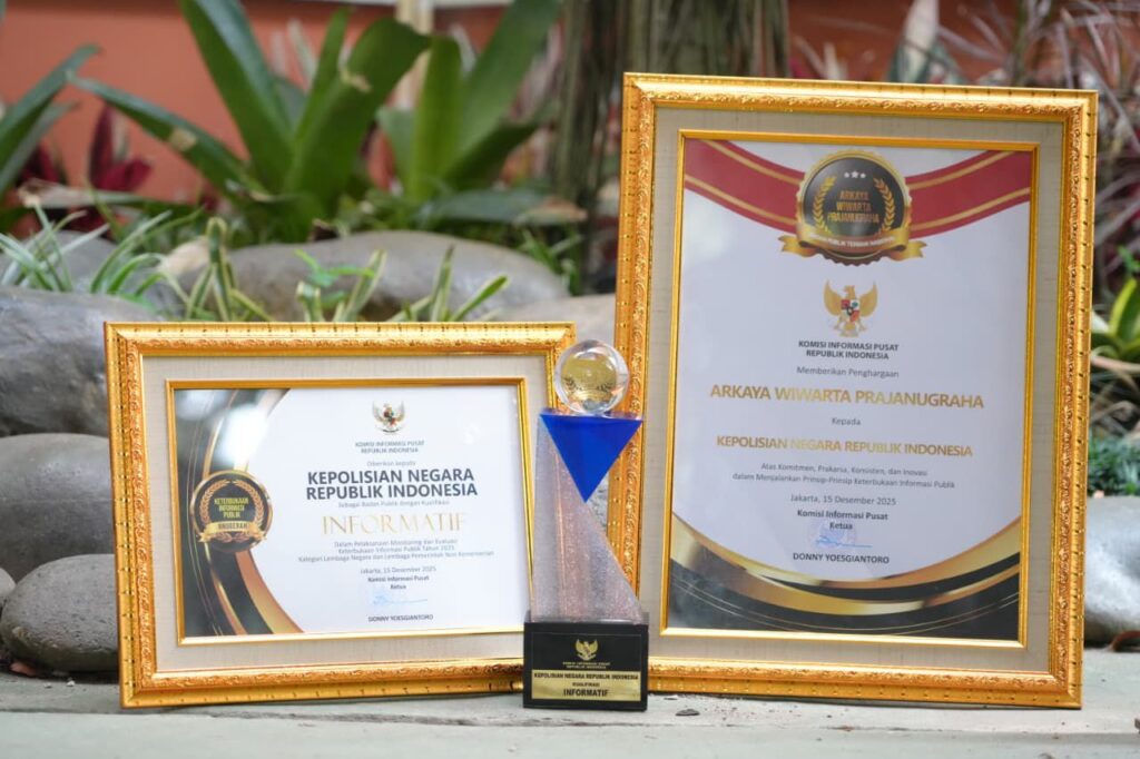 Polri Raih Predikat Informatif Tertinggi Monev KIP 2025