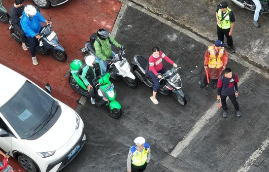 ETLE Drone Presisi Perkuat Pengawasan Lalu Lintas di Denpasar