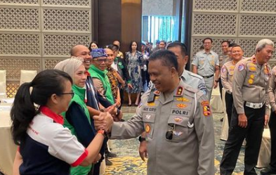 Kakorlantas Perkuat Kolaborasi Ojol, Jaga Kamtibmas dengan Pendekatan Humanis